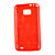  protection en TPU pour Samsung Galaxy S i9100 ⅱ - rouge translucide