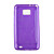  protection en TPU pour Samsung Galaxy S i9100 ⅱ - violet translucide
