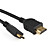  2m HDMI til mini HDMI datakabel til sony