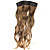  Fashion Light Brown Curly Clip In Hair Extension