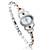  femmes à la mode de montre bracelet à quartz pc avec une bande en alliage d'argent