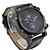  Relógio Esportivo PC Quartz com Bracelete de Pele PU