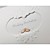  Double Rings Embossed Tri-fold Wedding Invitation (Set of 50)
