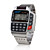  EL Back Light Remote Control & Calculator Wrist Watch - Sliver