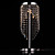  80W Table Light with 4 Lights Crystal Drops Featured(G4 Bulb Base)