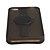  gjennomskinnelig watch mønster TPU sak for iPhone 4 (svart)