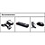  16ch cctv kit + 16pcs 15m sorte kuppel kamera + 1TB hdd gratis