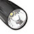  Super Bright 3W CREE LED Flashlight Black