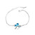  Ladies '/ bambino bracciale di cristallo in lega di argento