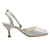  DESIRÉE - Sandali con tacco Matrimonio A spillo alto Satin Pizzo