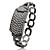  Fashionable Women's PC Quartz Bracelet Watch with Grey Alloy Band