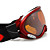  New Professional Double Lens Anti Fog Red Skiing Goggle Snow Goggle