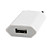  Adattatore e cavetto di ricarica USB per iPhone 4 - Bianco