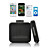  Mini Universal Solar Battery Charger for iPhone, iPod, Android Phone and USB Devices - Black