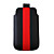  premio abbastanza pu custodia in pelle per iPhone 3G/4G (bianco e rosso)