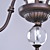  HANNIBAL - Lampadario con 5 lampadine