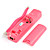  2-in-1 MotionPlus Remote Controller and Nunchuk + Case for Wii/Wii U (Pink)