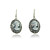  Antique Silver-plated Portrait Earring