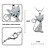  Crystal Electric Eye Cat Necklace