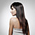  Capless Long 100% Human Hair Dark Brown Straight Hair Wig 5 Colors To Choose