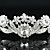  Alloy With Cubic Zirconia Wedding Bridal Tiara