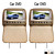  Deluxe 9 Inch Car DVD Player and Protective Screen Cover (Games, FREE Headphones, FM, 1Pair)