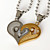  "I love you" ketting (set van 2)