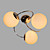  Lámpara Chandelier Moderna con 3 Bombillas - WELLESLEY