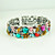  Bracelet coloré flore