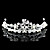  legering med cubic zirconia brude tiara