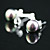  925 Sterling Silver With Freshwater Pearl Stud Earrings (More Colors)