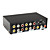  4-op-1 multi-source audio video-av-signaal schakelaar