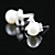  925 Sterling Silver With Freshwater Pearl Stud Earrings (More Colors)