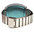  Touch Screen Remote Control Wrist Watch (Sliver)