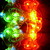  3M 2.5W 20-LED Colorful Light Flower Shaped String Fairy Lamp (110/220V)