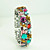  Bracelet coloré flore