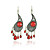  Antique Silver-plated Vagarious Earring