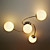  Lámpara Chandelier con 4 Bombillas - ROMULUS