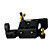  Hand-assembled Cast Iron Tattoo Machine Liner and Shader with Black Finish