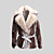  Long Sleeve Faux Fur Office/ Casual Coat More Colors Available