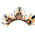  Brown color Feathery Lashes for Party and Salon Studio Makeup