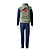  cosplay kostyme inspirert av naruto Konohagakure jonin uniform