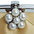  satinato con perla sera imitazione borse / frizioni più colori disponibili