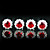  4 Pieces Gorgeous Rhinestones Wedding Bridal Pins Wedding/Special Occasion Headpieces More Colors Available