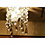  Crystal Semi Flush Mount in Warm Light