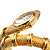  Golden Snake Bracelet Watch