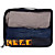  pacote de armazenamento médio de viagem e bolsa de roupas (cores sortidas)