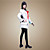  Cosplay Costume Inspired by Vampire Knight Cross Academy Night Class Girls' School Uniform VER.