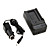  casa e carregador de bateria para carro sony câmera fc10/fc11