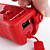  2-in-1 MotionPlus Remote Controller + Case for Wii/Wii U (Red)